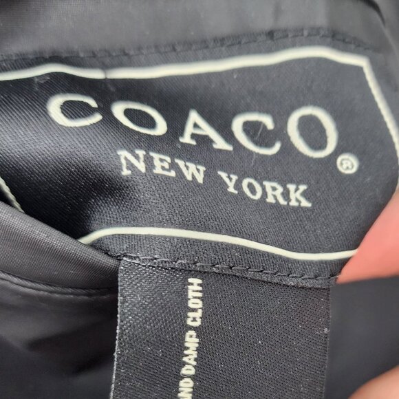 COACO New York Faux Mink Reversible Brown & Black Winter Vest M - Picture 11 of 11